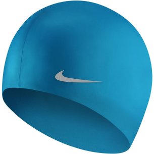 plavecká čepice Nike Solid Silicon Junior