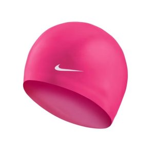 plavecká čepice Nike Solid Silicon Junior