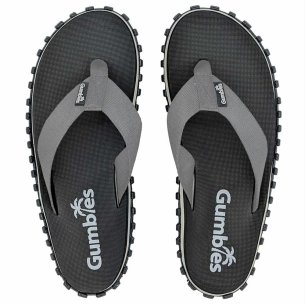 pantofle Gumbies Duckbill Black&Grey