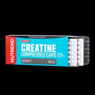 kreatin Nutrend Creatine Compressed Caps 120k. 4Kč/kapsle