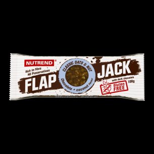 tyčinka Nutrend Flapjack Gluten Free 100g 10g=3,9Kč
