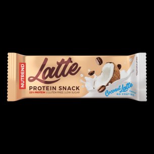 tyčinka Nutrend Latte Protein Snack 40g 10g = 8,75Kč