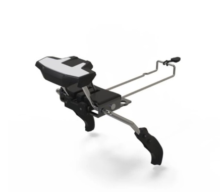 detail brzdička na vázání Marker Alpinist 90mm