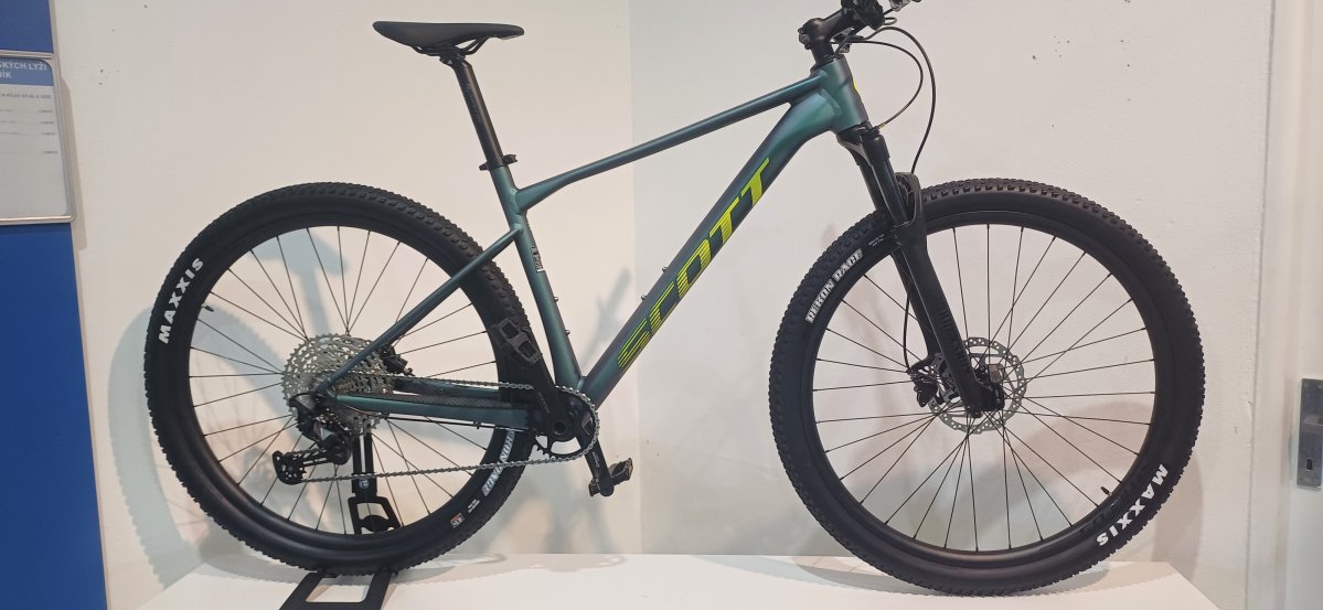 detail horské kolo Scott Scale 965 Green