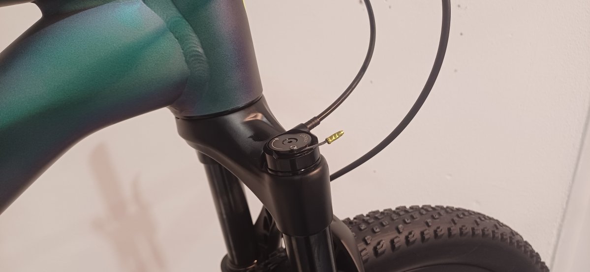 detail horské kolo Scott Scale 965 Green