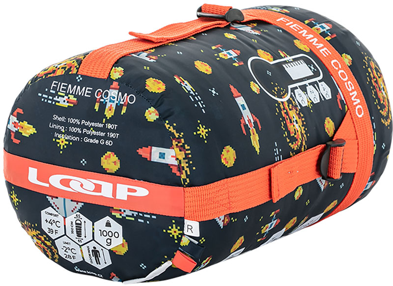 detail spacák dět. Loap Fiemme Cosmo