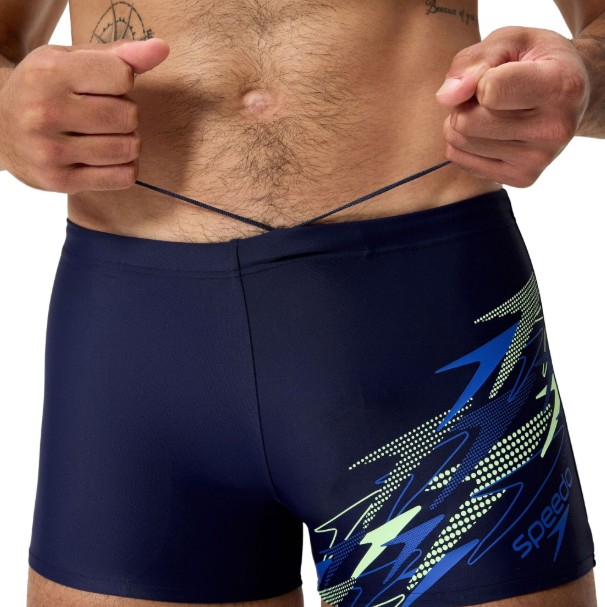 detail pánské plavky Speedo Medely Logo Aqua Short