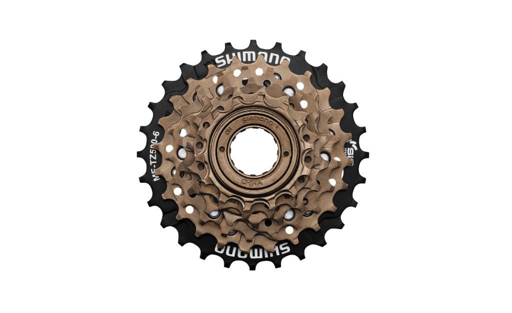 detail kazeta Shimano MF-TZ500 7 kol 14-28