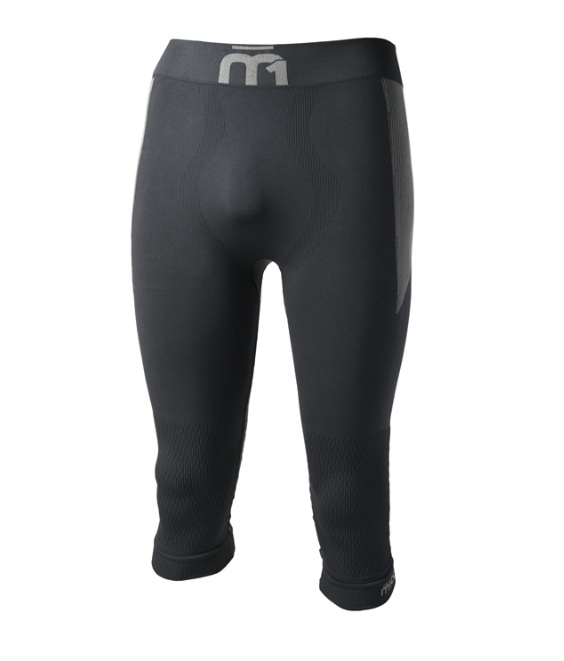 detail pánské spodní kalhoty Mico M1 Skintech 3/4