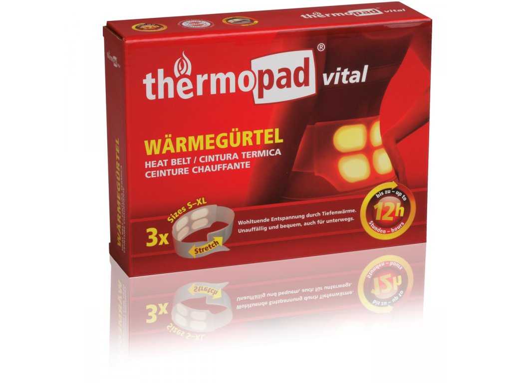 detail pás ohřívací Thermopad - 3 ks