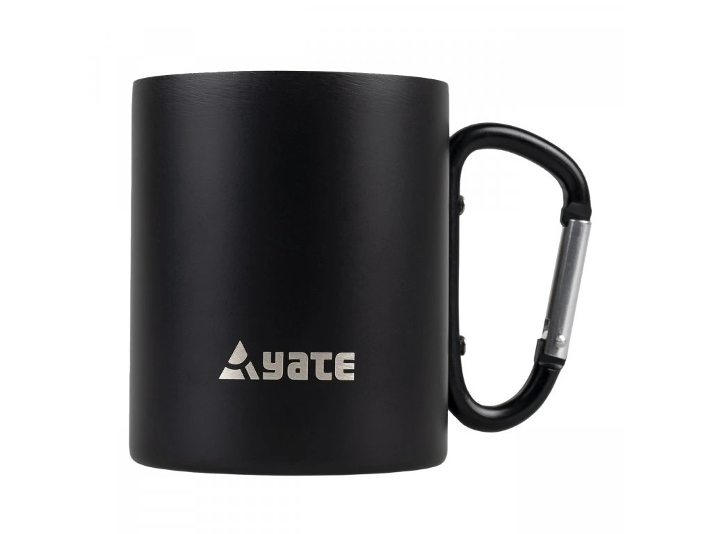 detail hrnek Yate s karabinou 0,3L