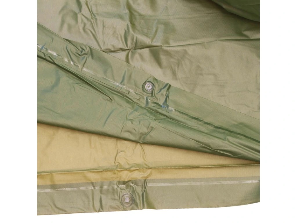 detail pončo YATE Pvc zelené