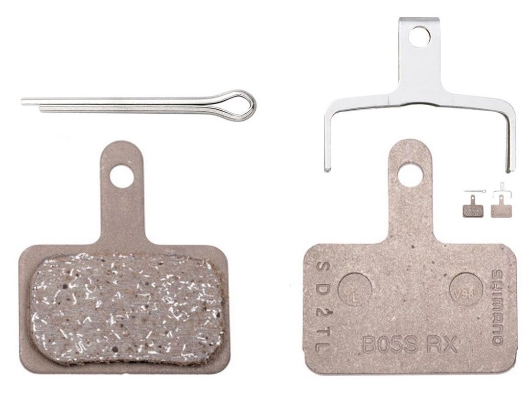 detail brzdové destičky Shimano B05S