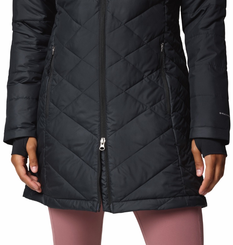 detail dámský kabát Columbia Heavenly™ Long Hooded Jacket