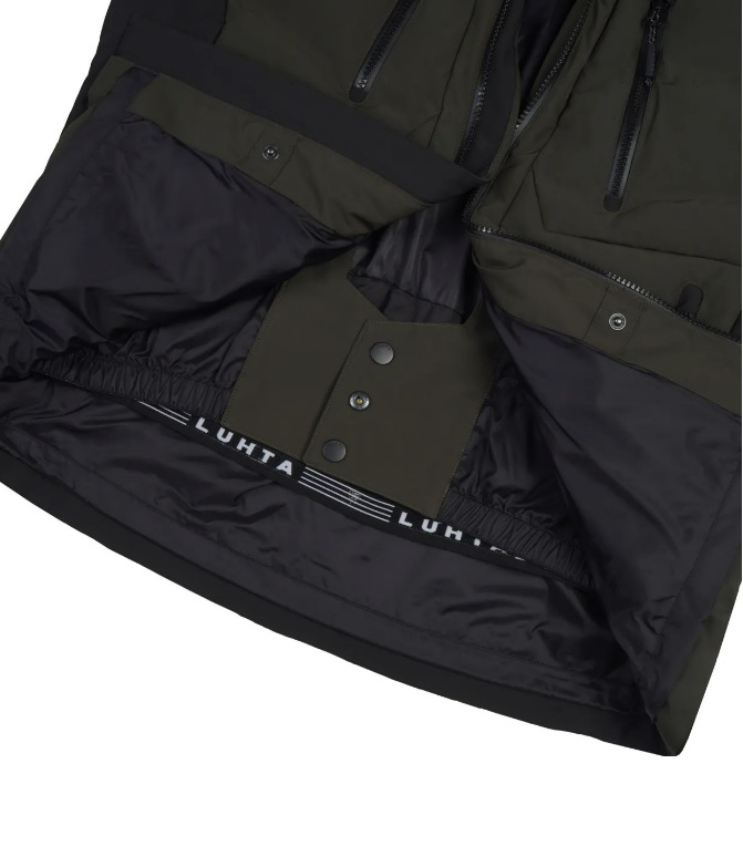 detail pánská lyžařská bunda Luhta Kumputunturi