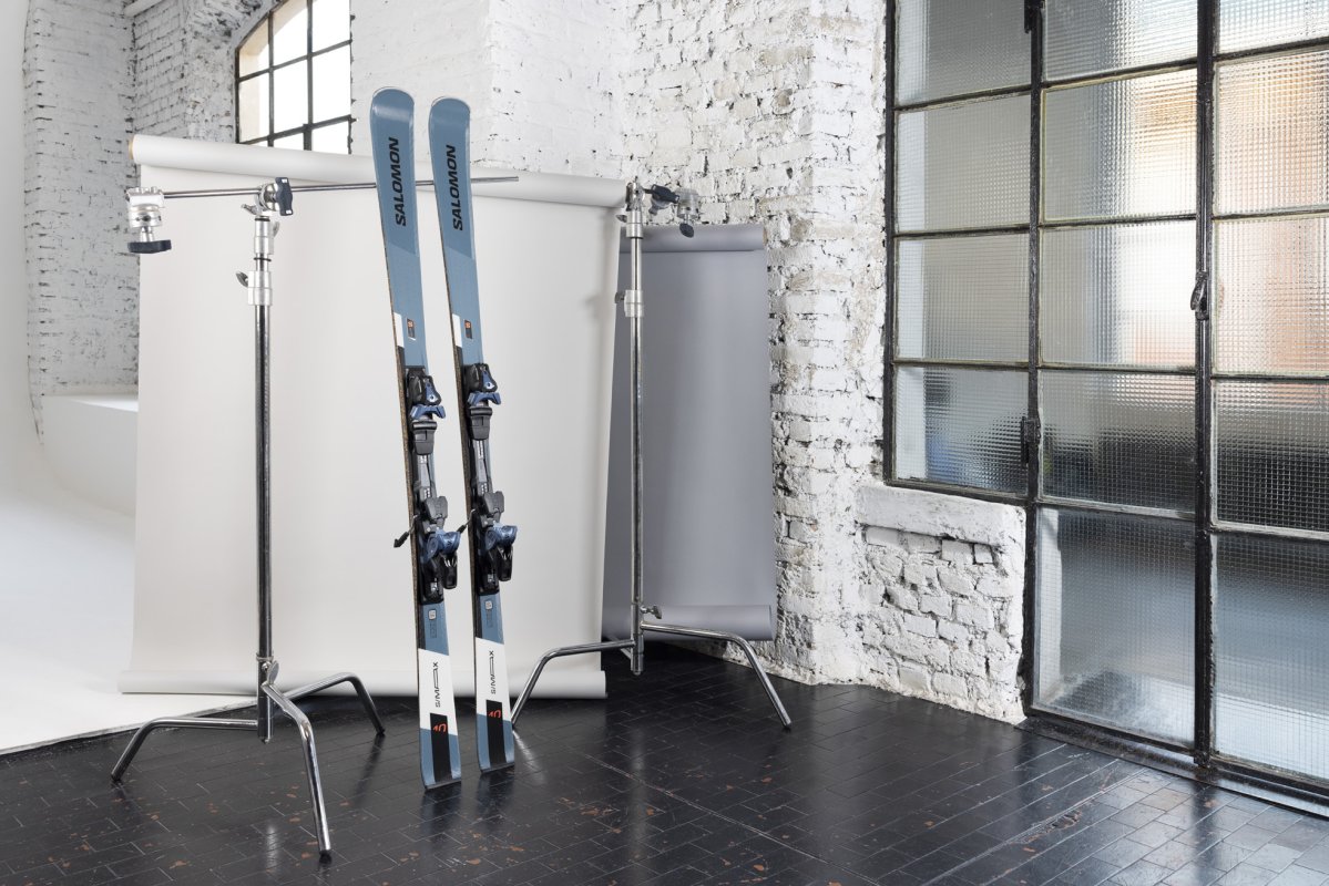 detail sjezdové lyže Salomon S/Max 10 + MI12 GW 24/26