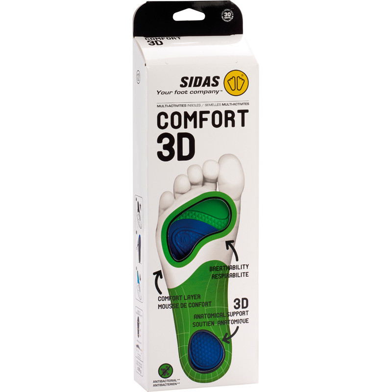 detail vložka do bot Sidas Comfort 3D