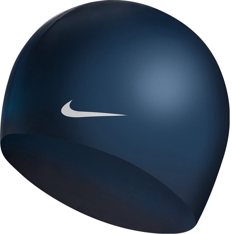 detail plavecká čepice Nike Solid Silicon