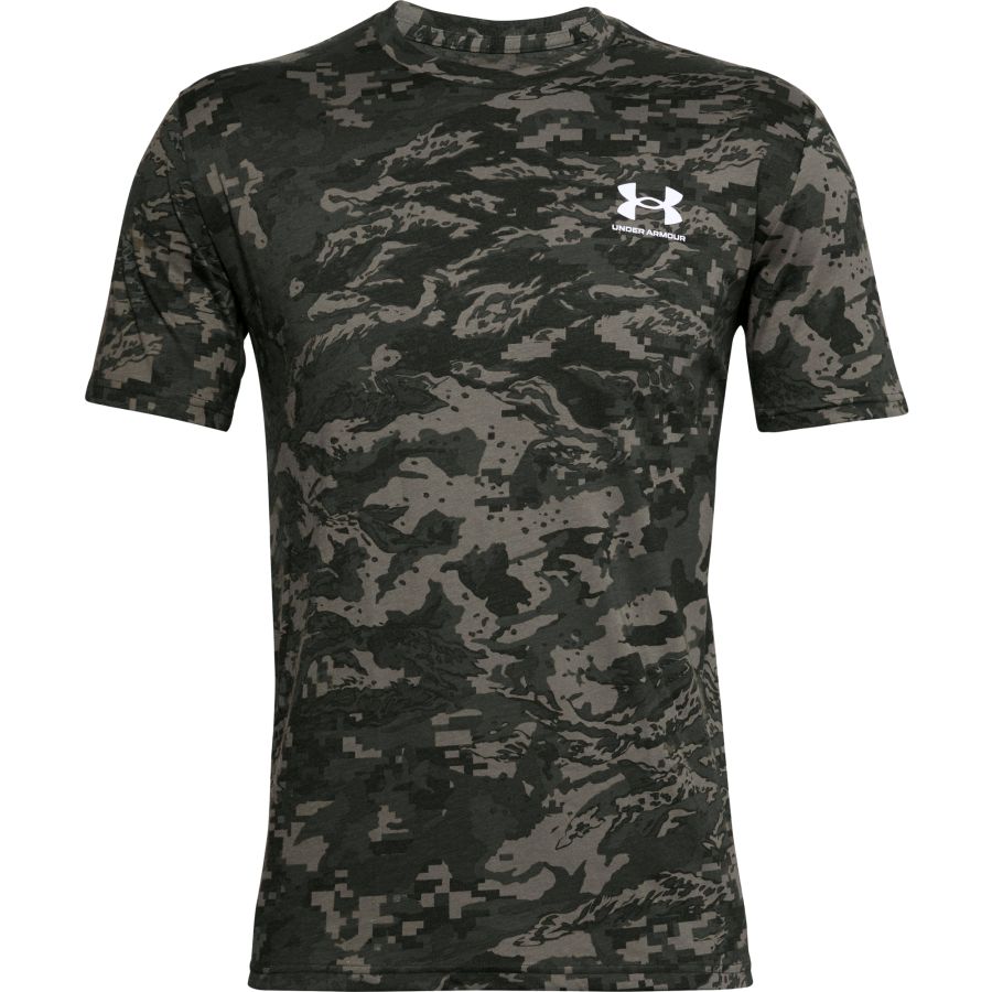 detail pánské triko Under Armour ABC Camo
