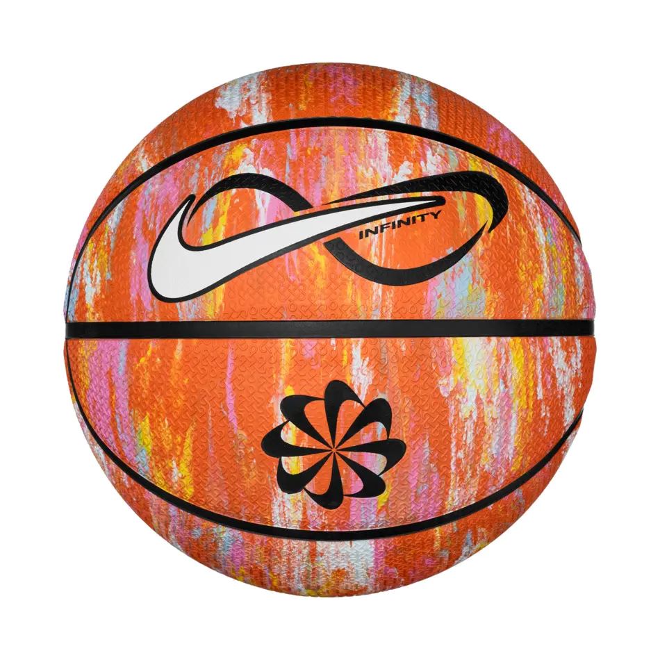 detail basketbalový míč Nike Infinity Next Nature