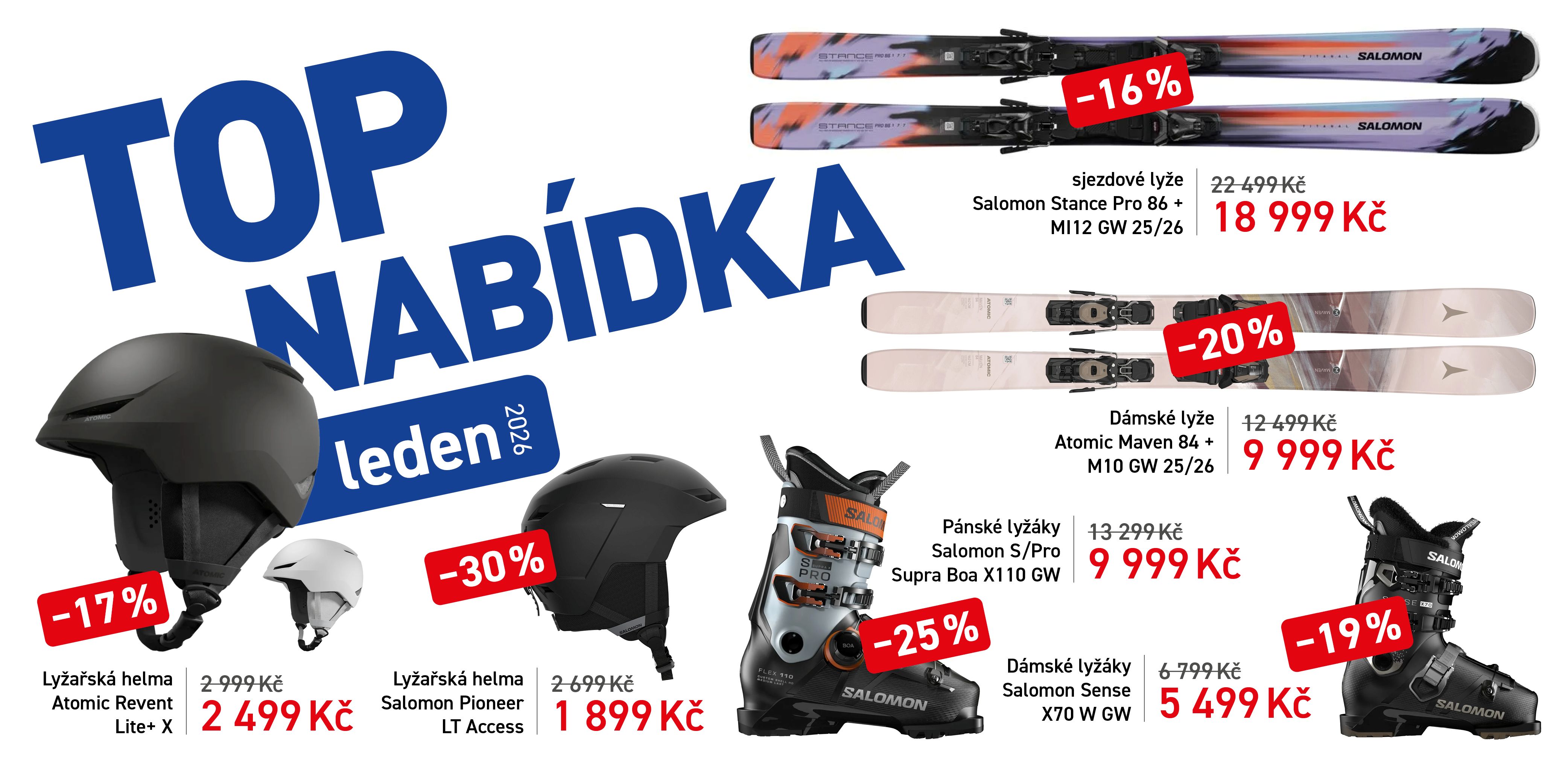 Top nabídka pro měsíc Leden